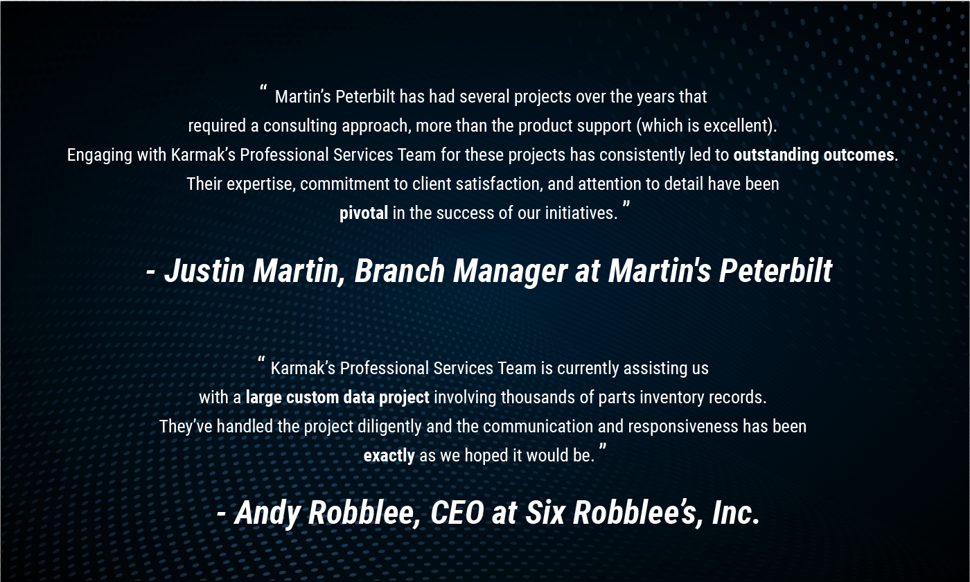 Customer Testimonials