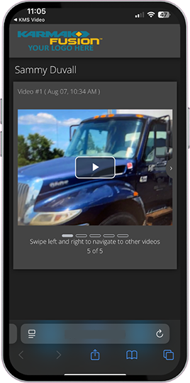 KMS Video – customer viewing experience